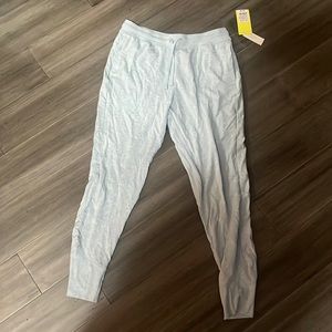 XL super soft light blue joggers